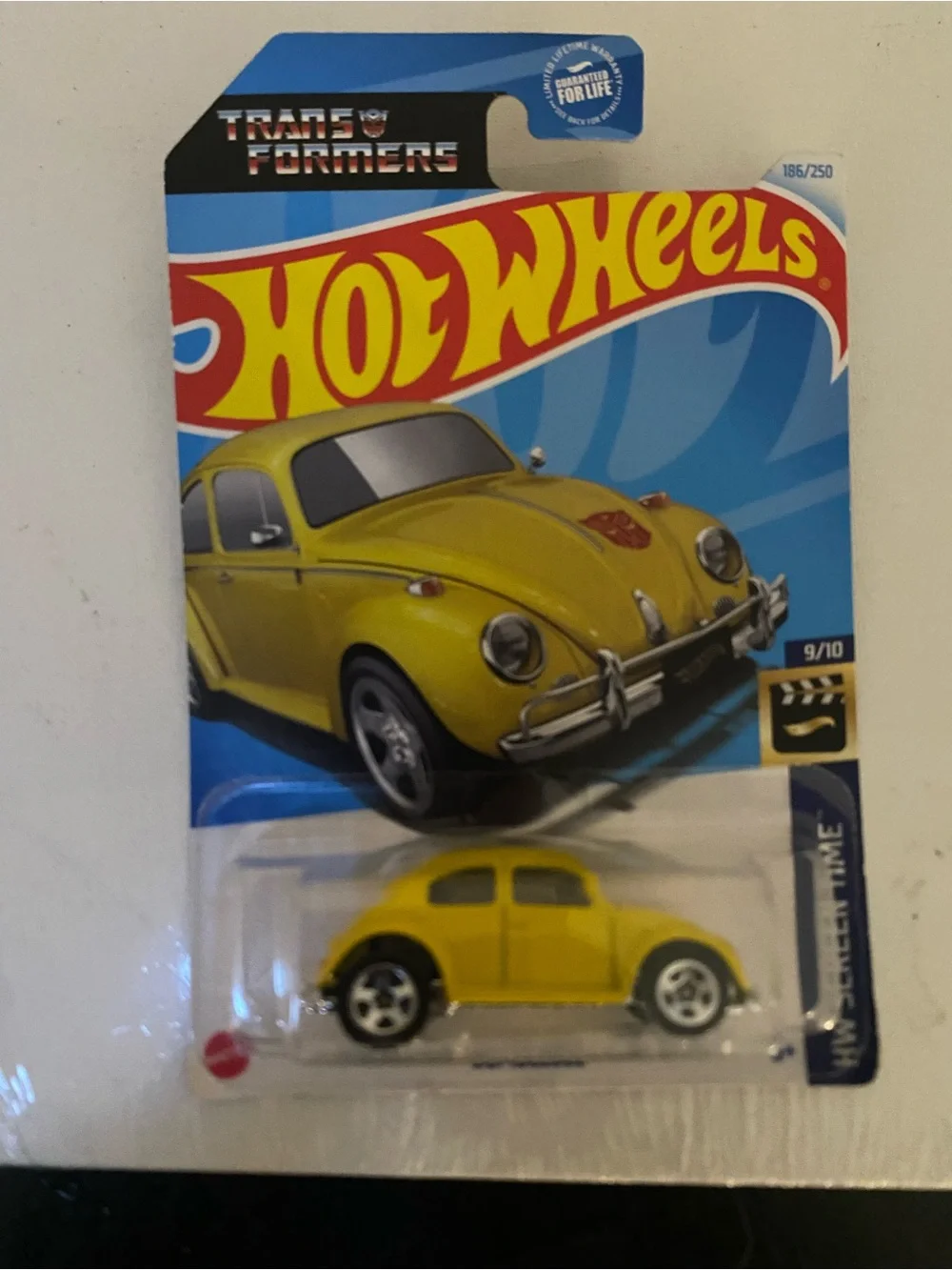 Hot Wheels Bumblebee Yellow Die-Cast Toy Car